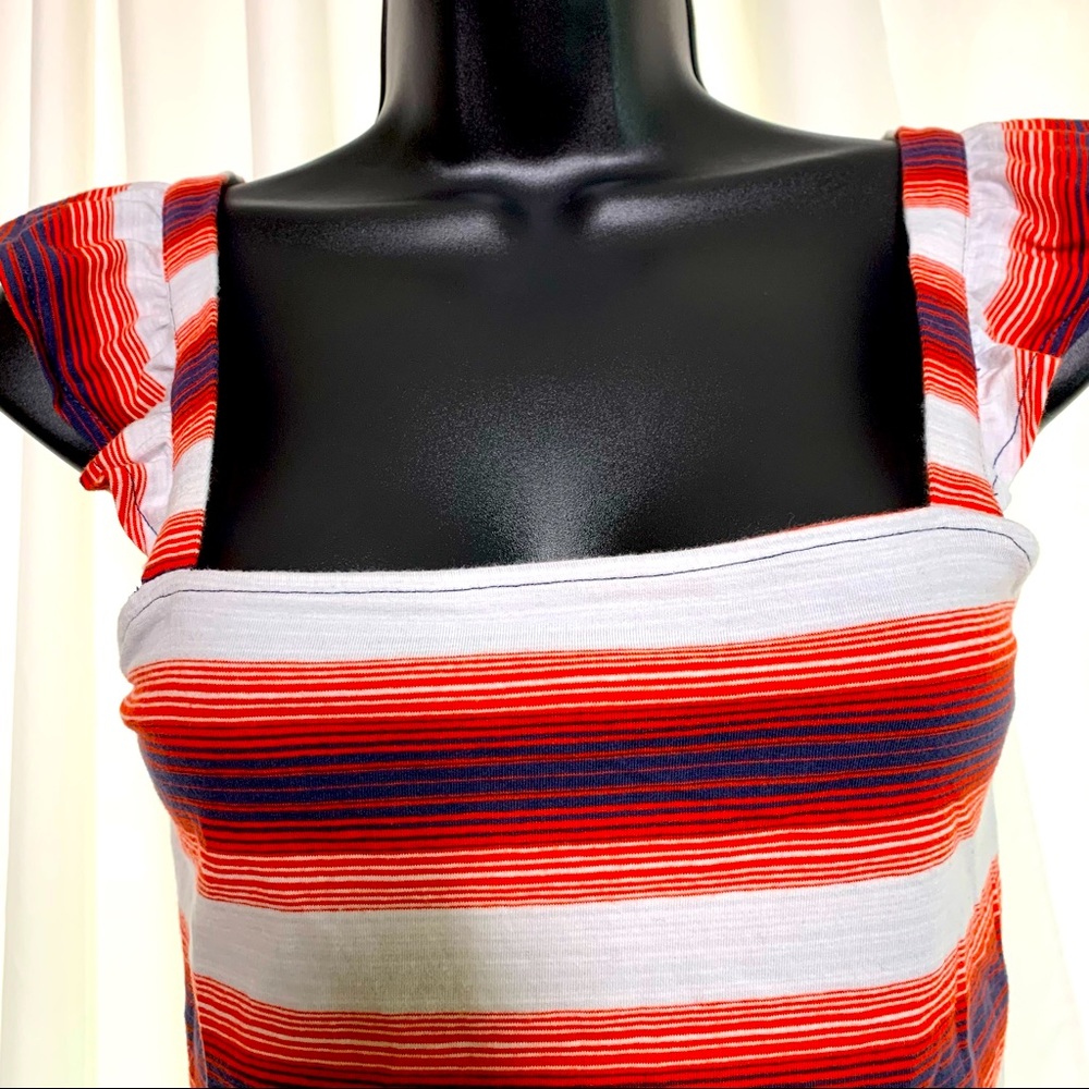 BP Ruffle Sleeve Stretch Tank - Picture 2 of 11